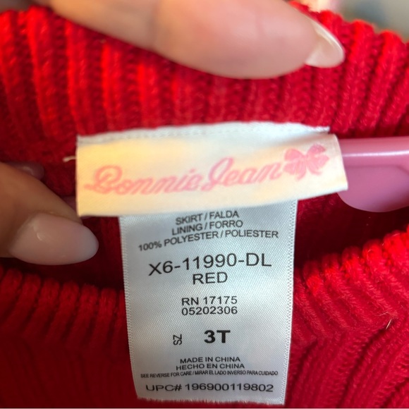 Red sweater dress with tulle skirt ❤️❤️ - Picture 7 of 7